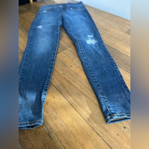 GAP Denim Universal Stretchy Comfortable Jegging Midrise Women's Blue Jeans 29 - Picture 9 of 9